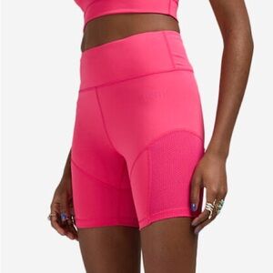 Snipes Vibrant Pink Women's Shorts with Mesh Sides